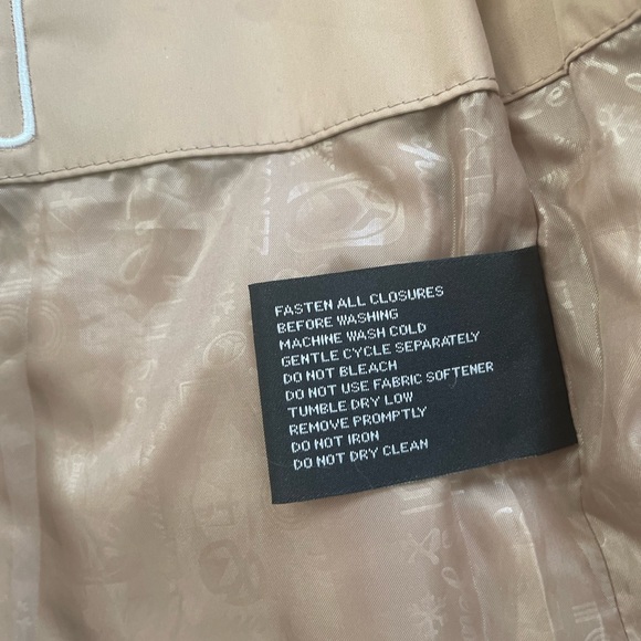 🦤 Women’s weather proof coat zero exposure tan trench coat style S - Picture 10 of 13